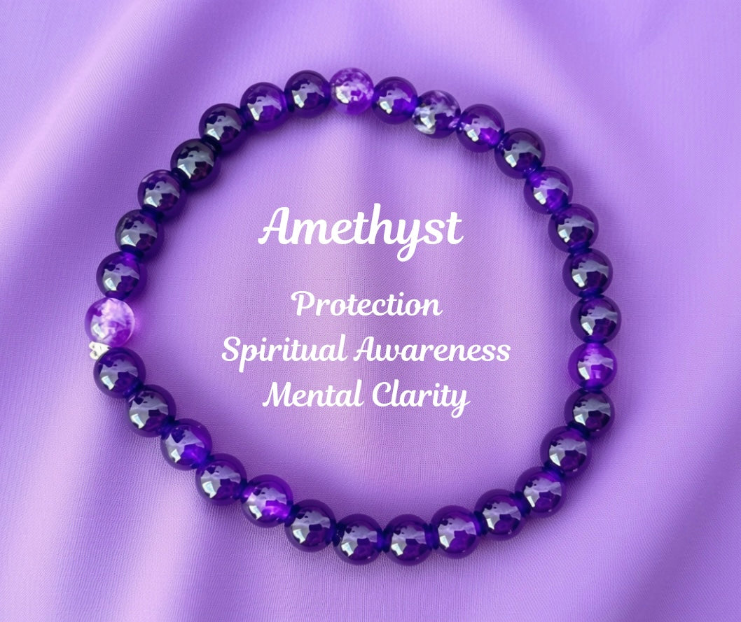 Crystal Bead Bracelet - Medium