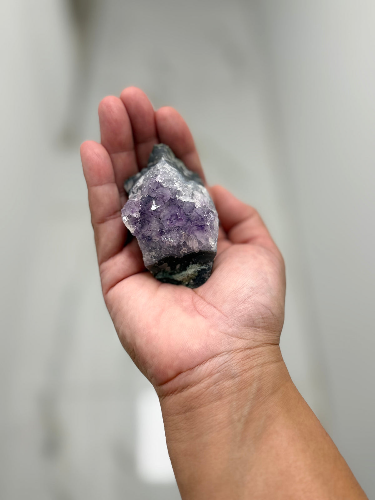 Amethyst Cluster - Natural Crystal Formation