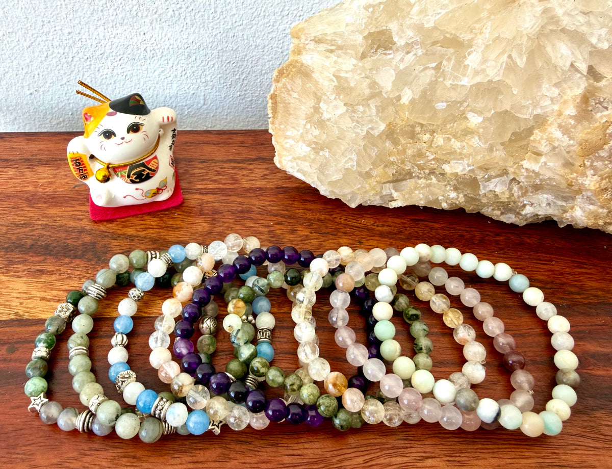 Crystal Bead Bracelet - Medium
