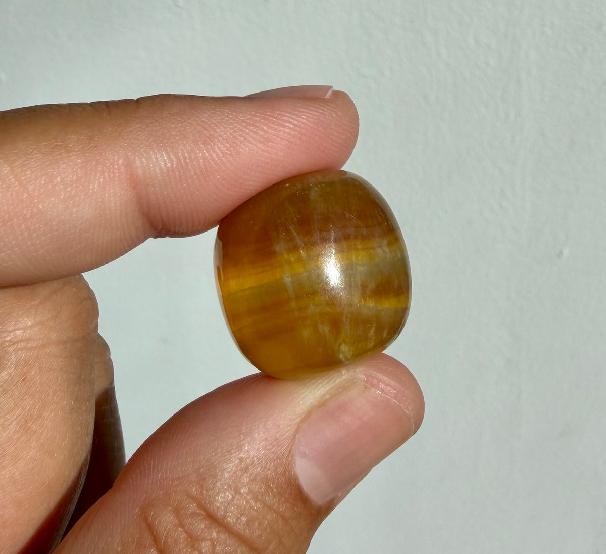 Candy Flourite B Tumbled Stone Large