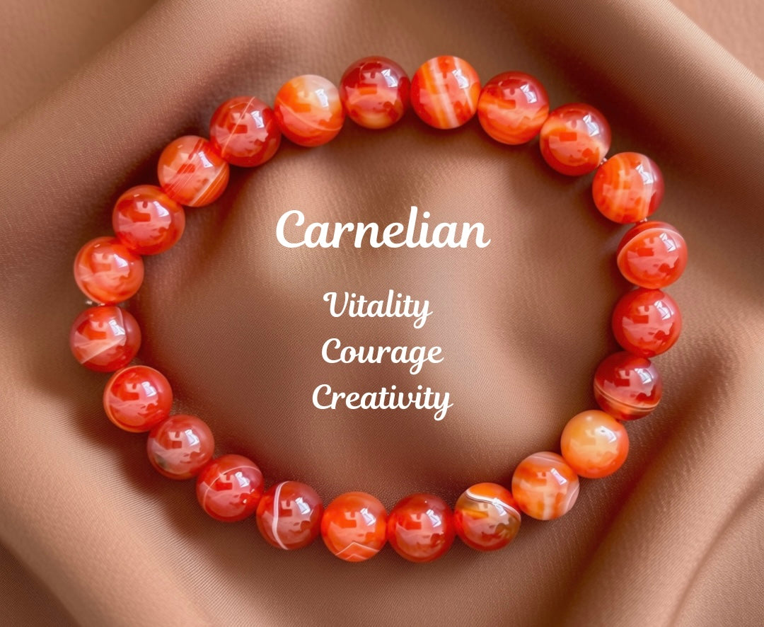 Crystal Bead Bracelet - Large 8mm