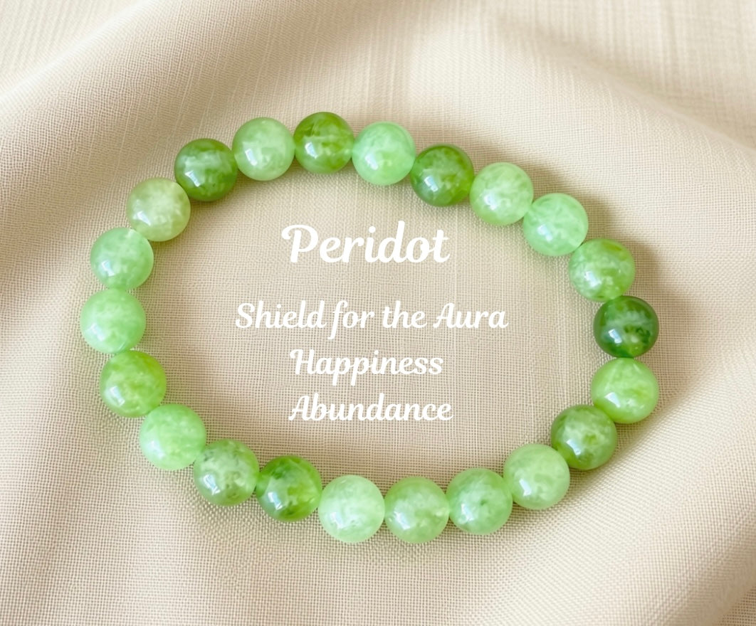 Crystal Bead Bracelet - Large 8mm